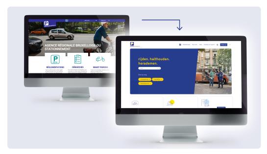parking.brussels before and after