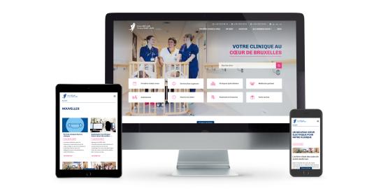 Website Clinique Saint-Jean